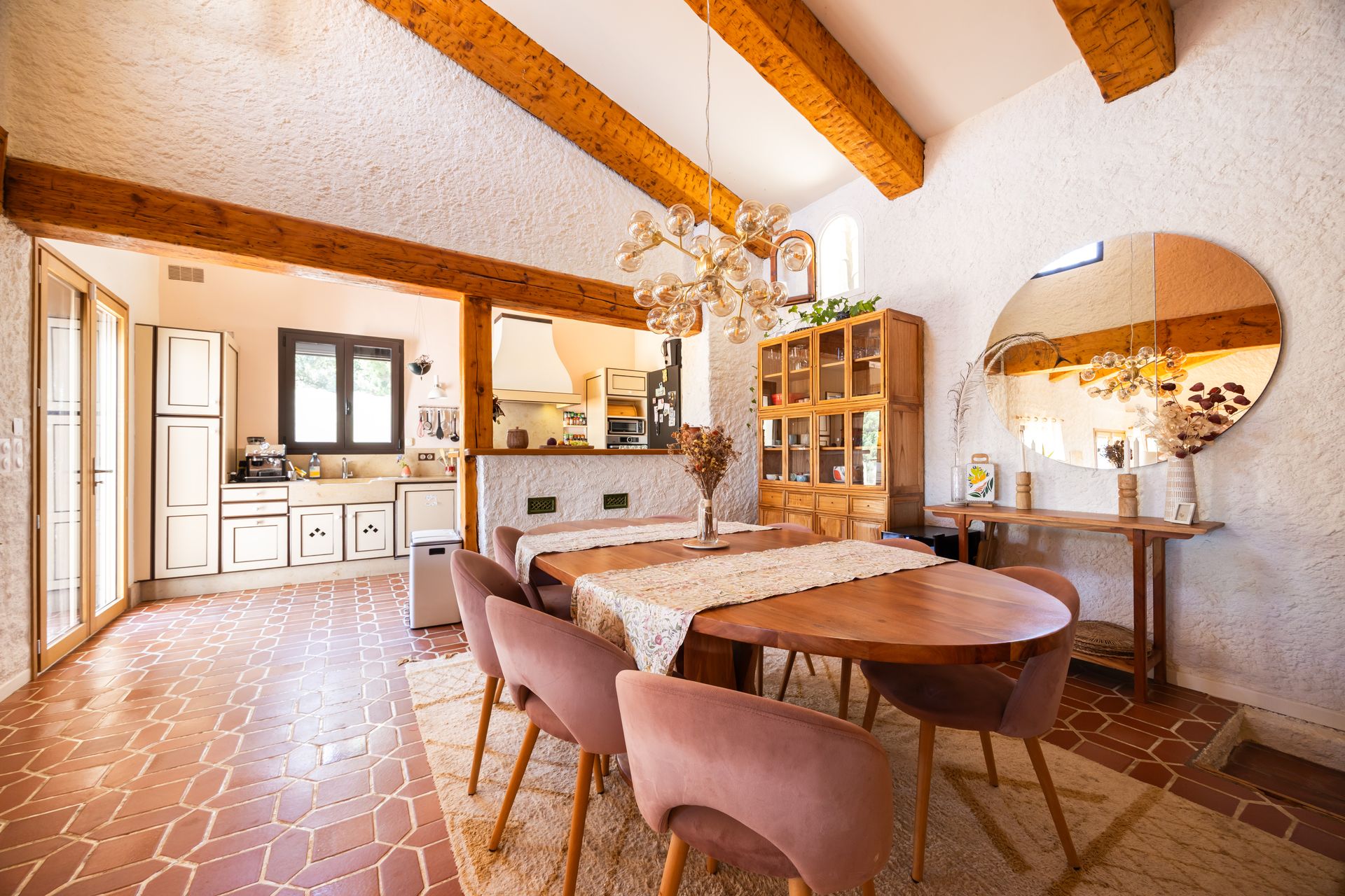 Kitchen at Mas Fauvette